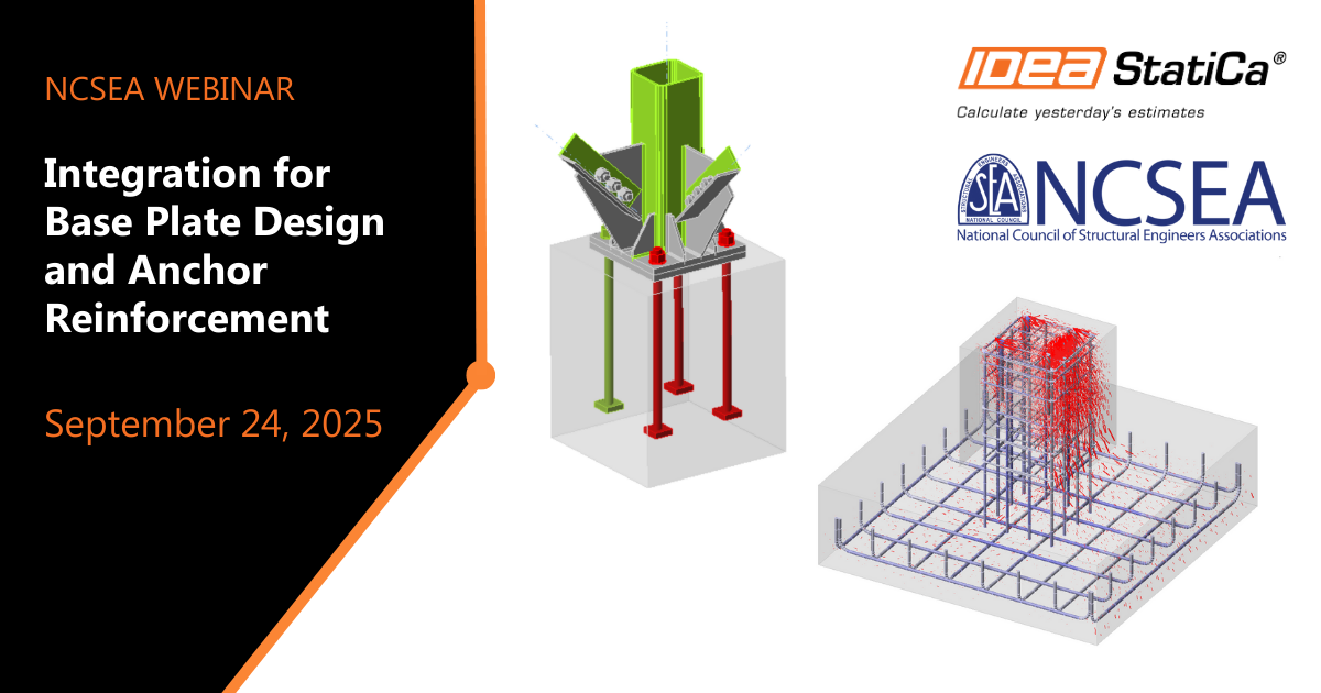 NCSEA Webinar: Integración para el Diseño de Placas Base y Armadura de Anclaje
