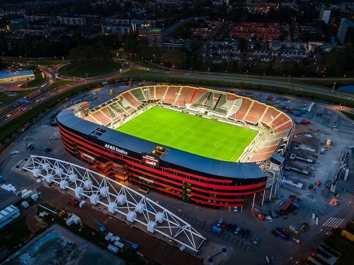 Cubierta de estadio, Países Bajos