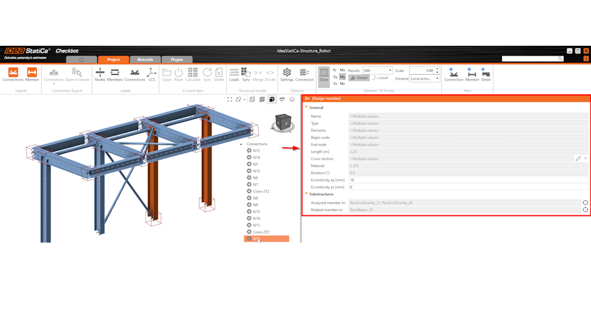 การโต้ตอบฉาก 3D และการจัดการคุณสมบัติที่ได้รับการปรับปรุงใน Checkbot