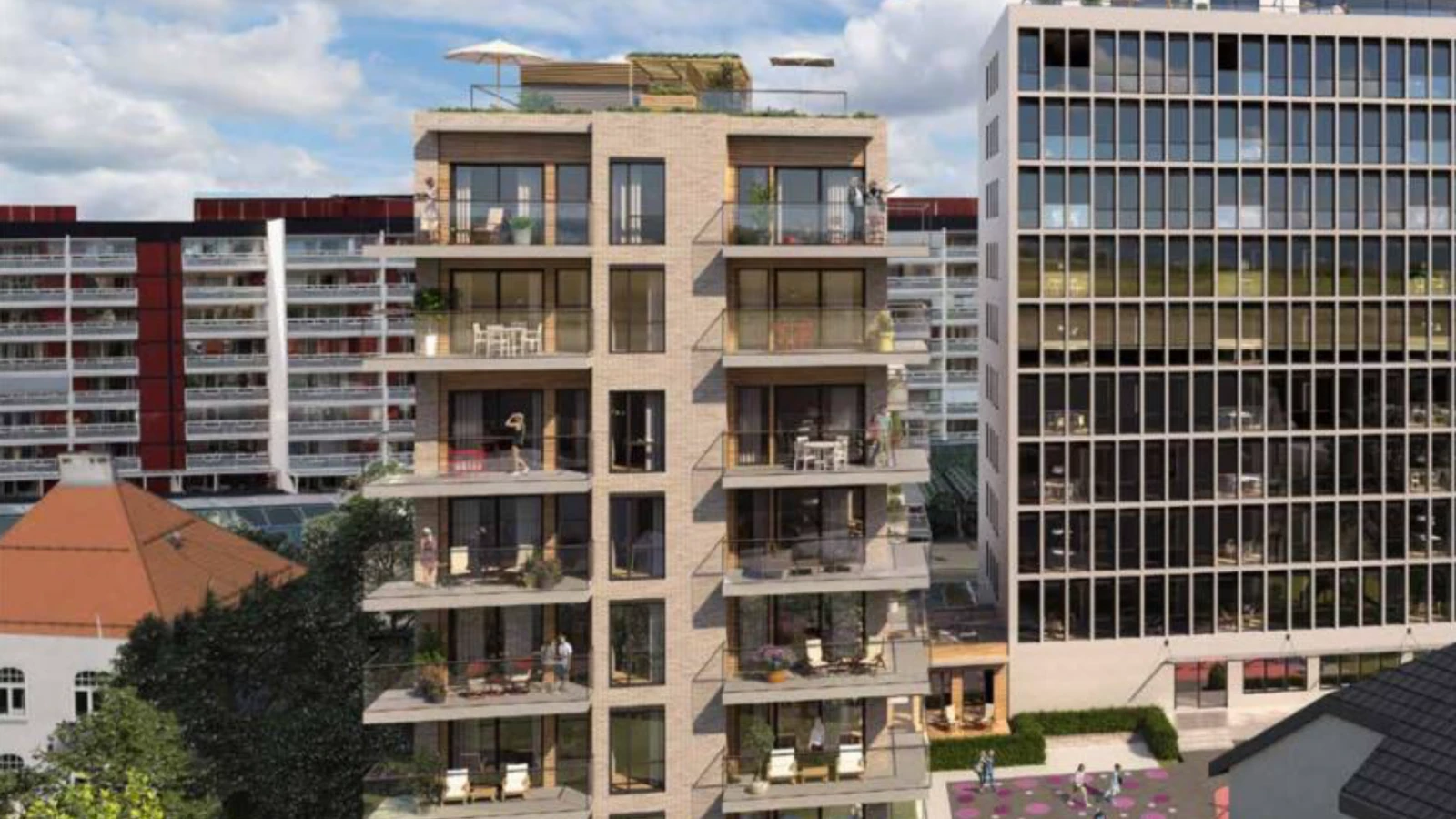 อาคารที่พักอาศัย Sandakerveien 56, Oslo