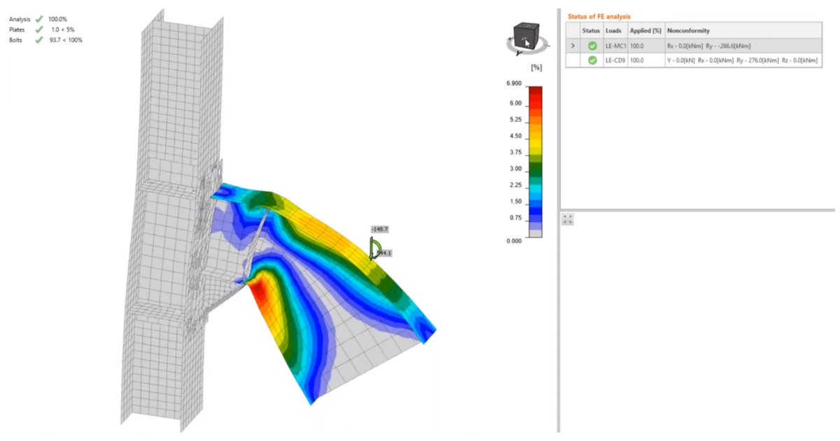 Analisi sismica in IDEA StatiCa Connection