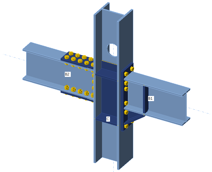 Longitud predeterminada del elemento en Connection