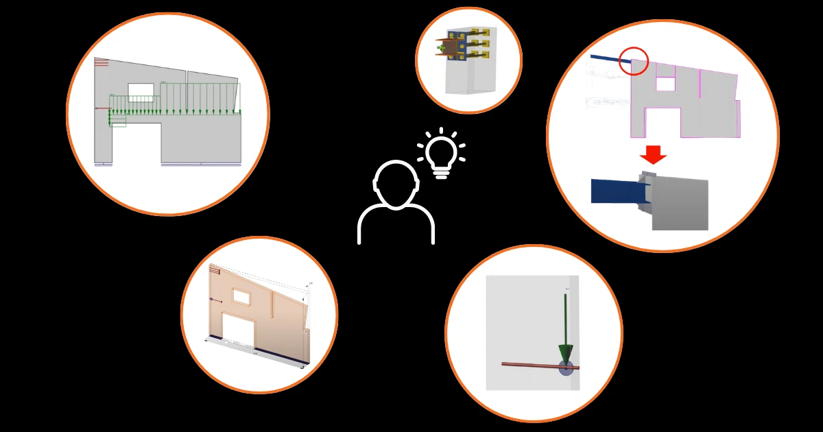 Terhek az IDEA StatiCa Detail-ban - Haladó témák