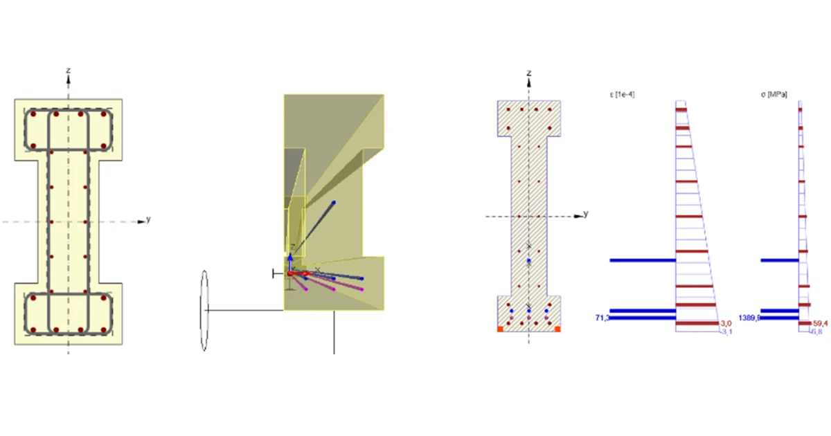 RFEM BIM bağlantısı yapısal beton kiriş tasarımı için (EN)