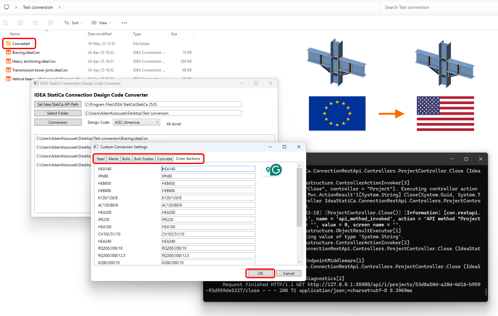 Hogyan lehet megváltoztatni a Connection projekt tervezési szabványát