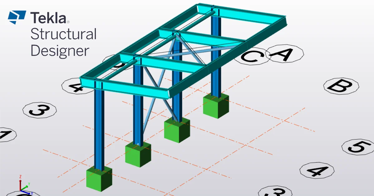 Tekla Structural Designer BIM-Verknüpfung für die Verbindungsbemessung (EN)
