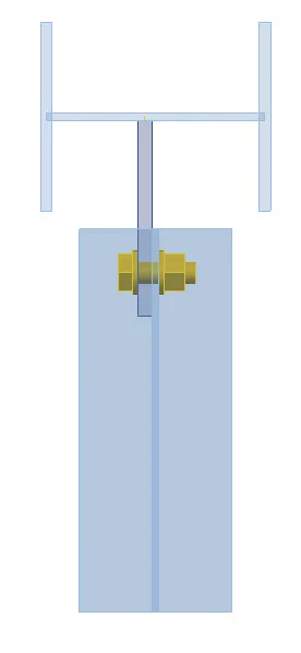 Extended shear tabs