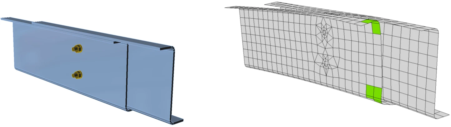 IDEA StatiCa Connection theoretical background for the advanced structural design of steel connections. Description of contacts and their application in CBFEM. Structural design of welded and bolted steel connections.
