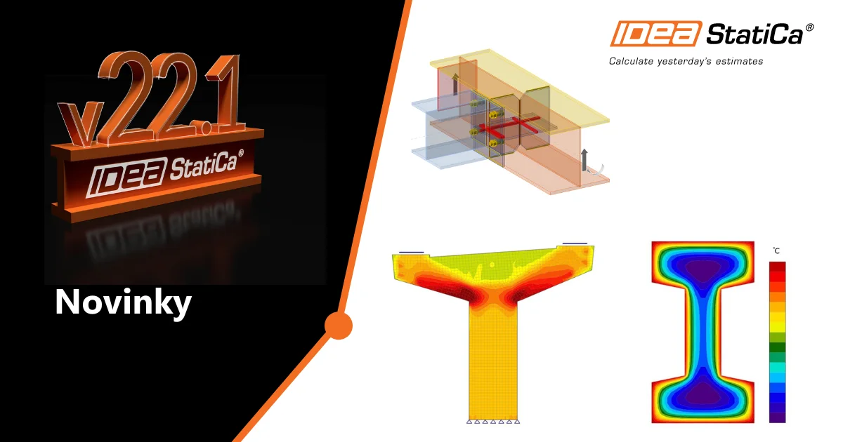 Novinky IDEA StatiCa Steel & Concrete 22.1