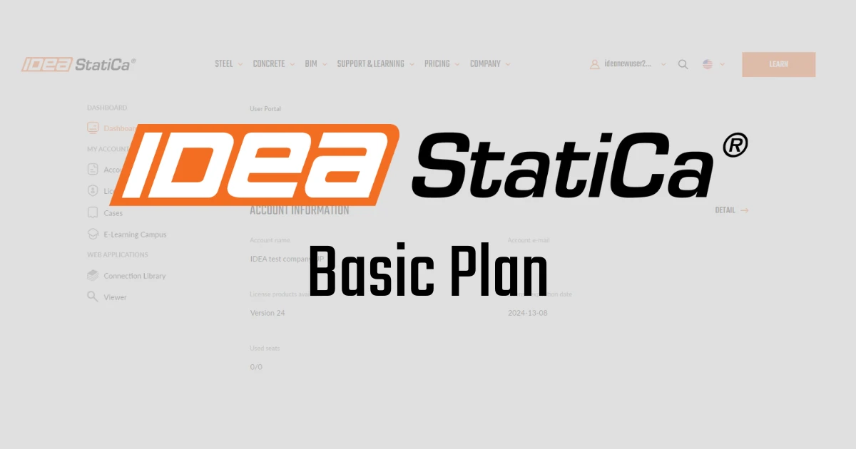 IDEA StatiCa Basic Plan