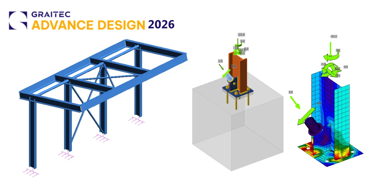 Advance Design BIM link for steel connection design (EN)