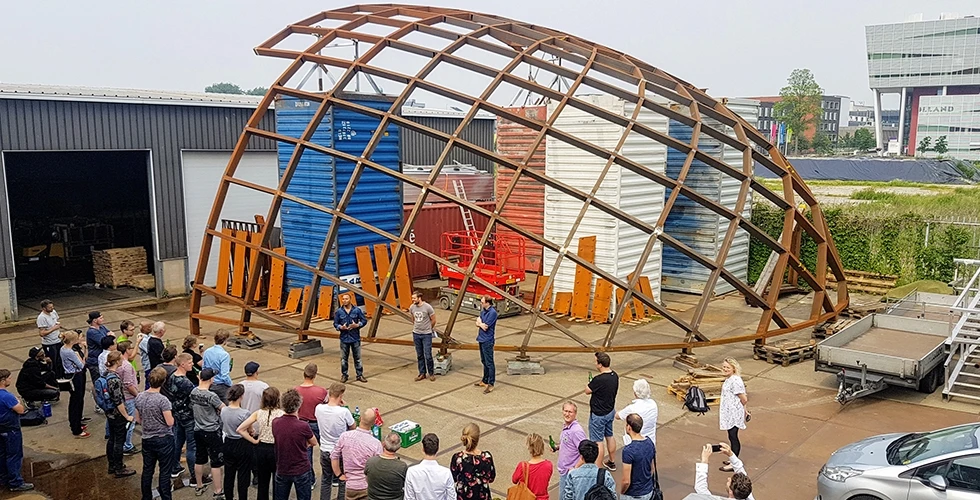 Capital C roofing by Octatube