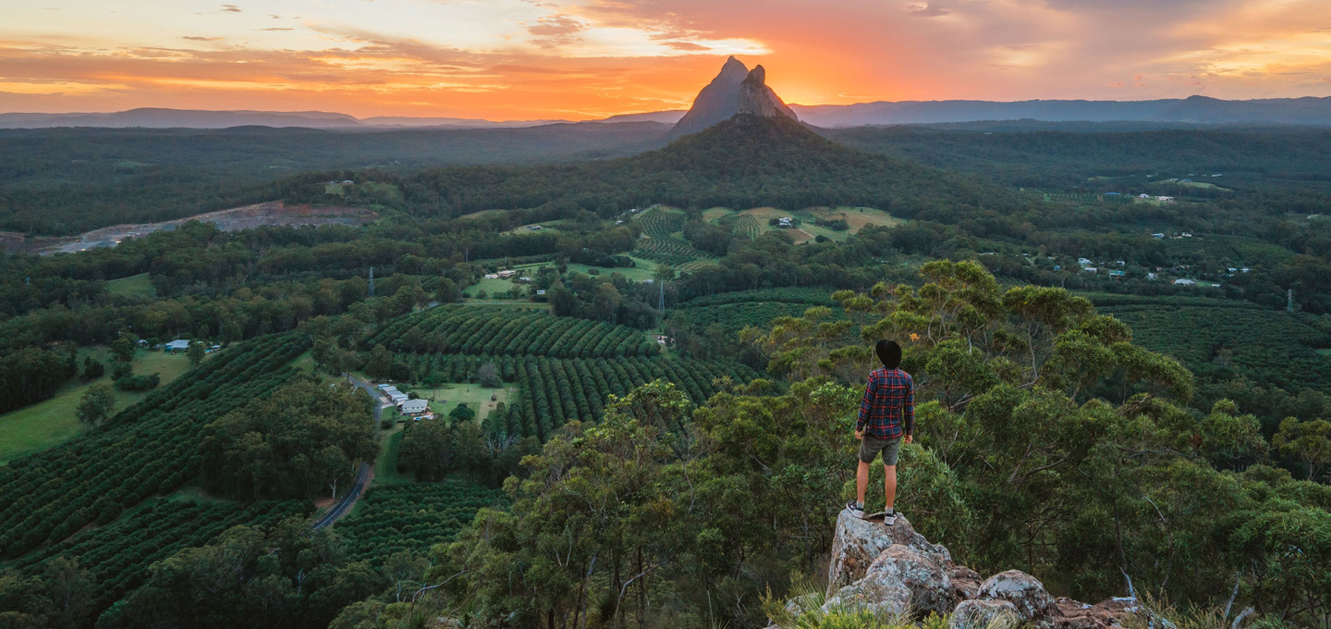 Summit of Mt Ngungun\nPhoto credit: J.Hill