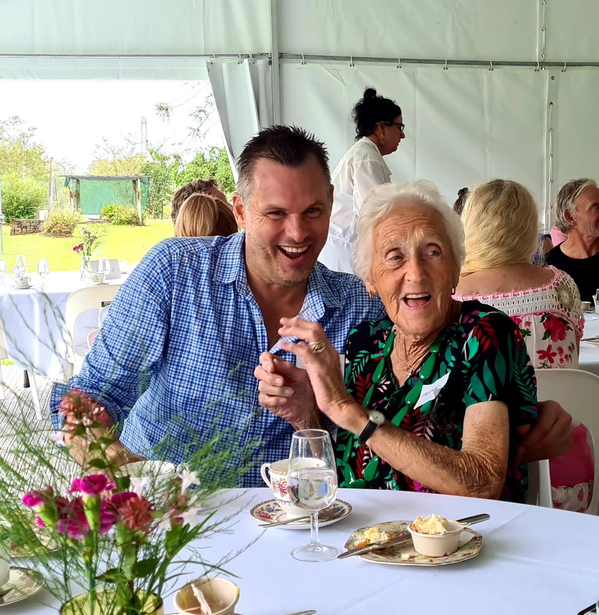 Going old school making it social with scones
