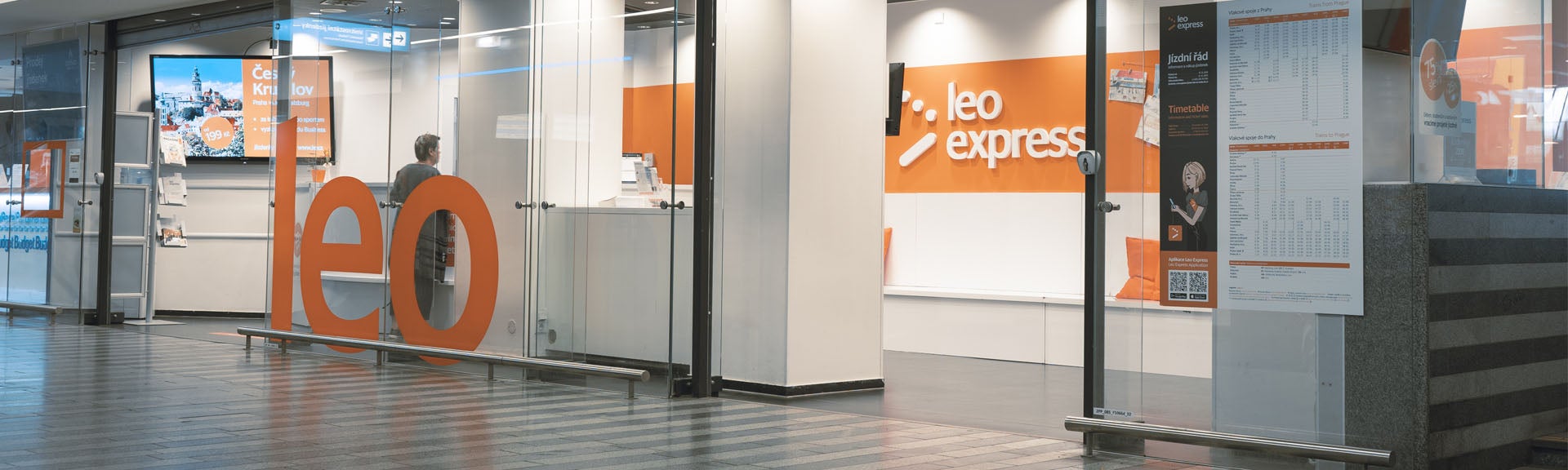 Pokladny a prodejnÃ­ mÃ­sta | Leo Express