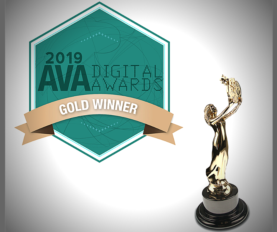 Wakefly Wins Gold Award at the 2019 AVA Digital Awards