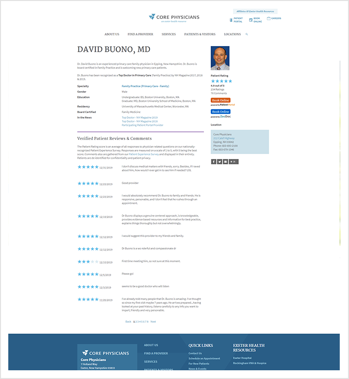 Exeter Hospital Wakefly, Inc.