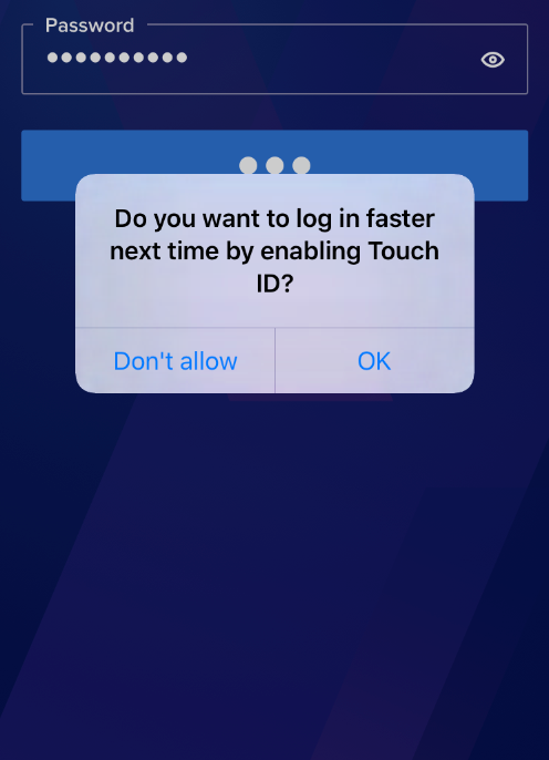 Log In With Touch Recognition Anaplan Technical Documentation
