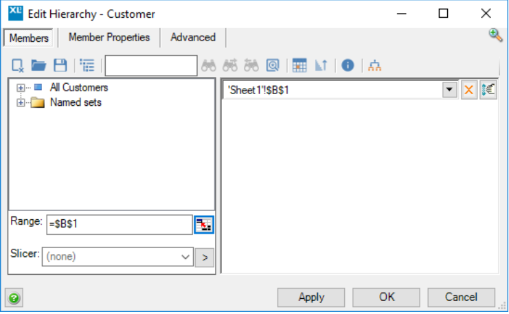 Web parameter hierarchy