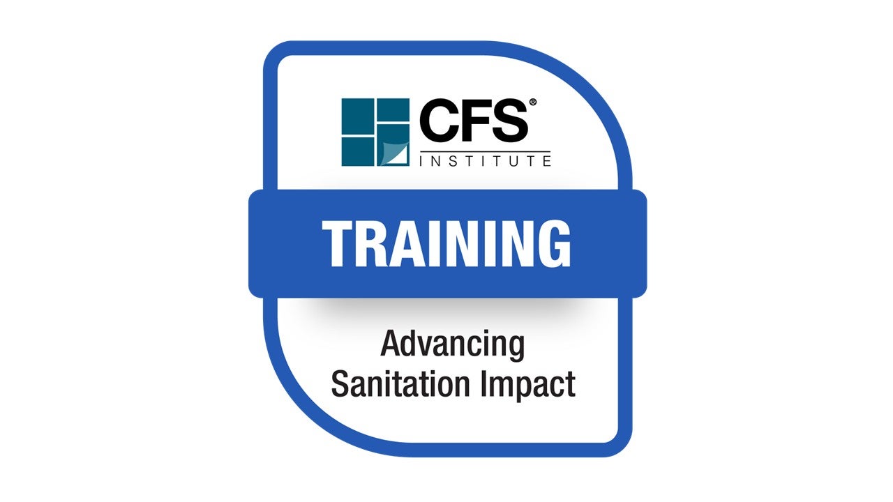 Badge Advancing Sanitation Impact Training
