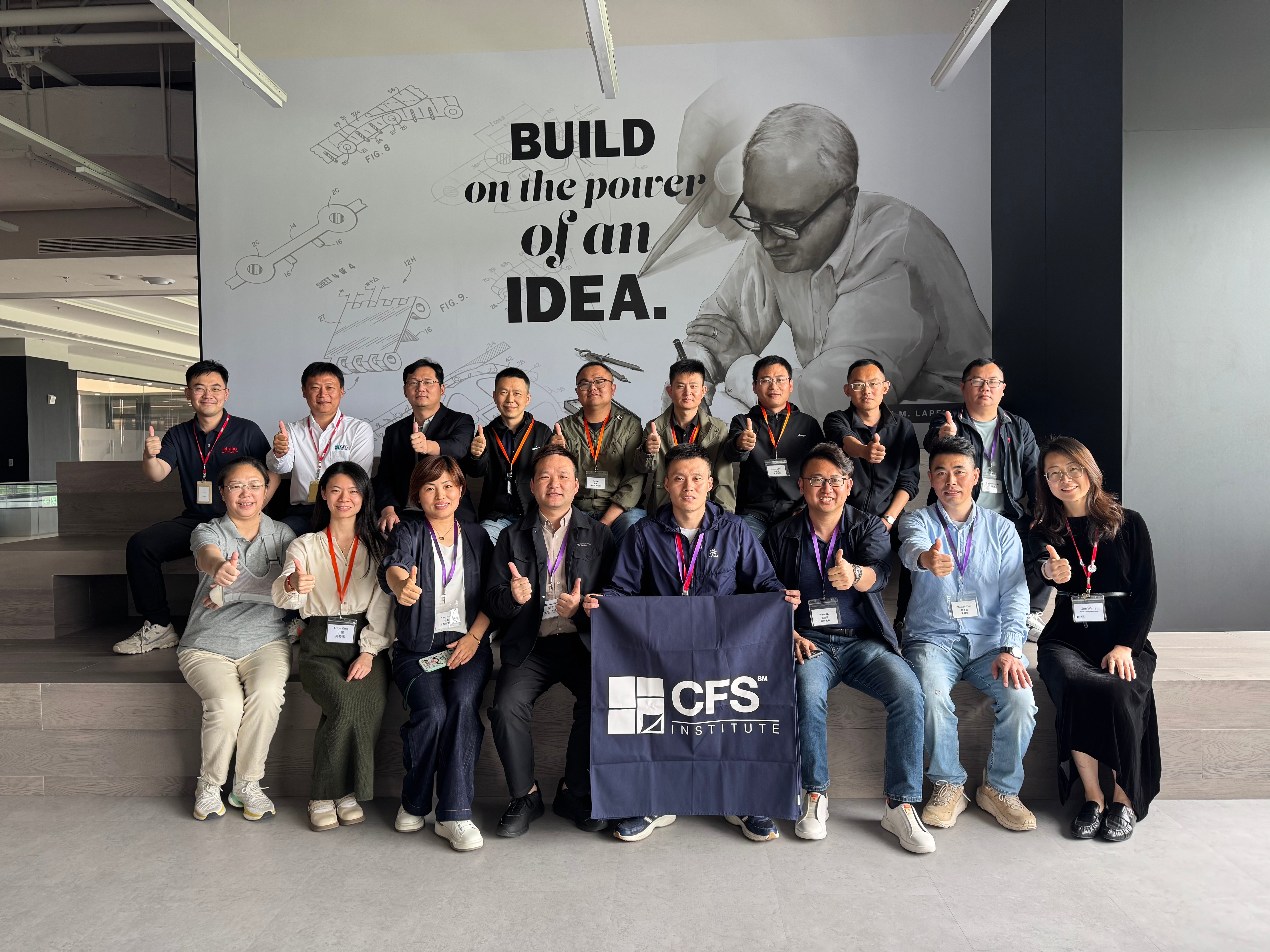 Group picture from Hygienic Design Training in Shanghai April 2025