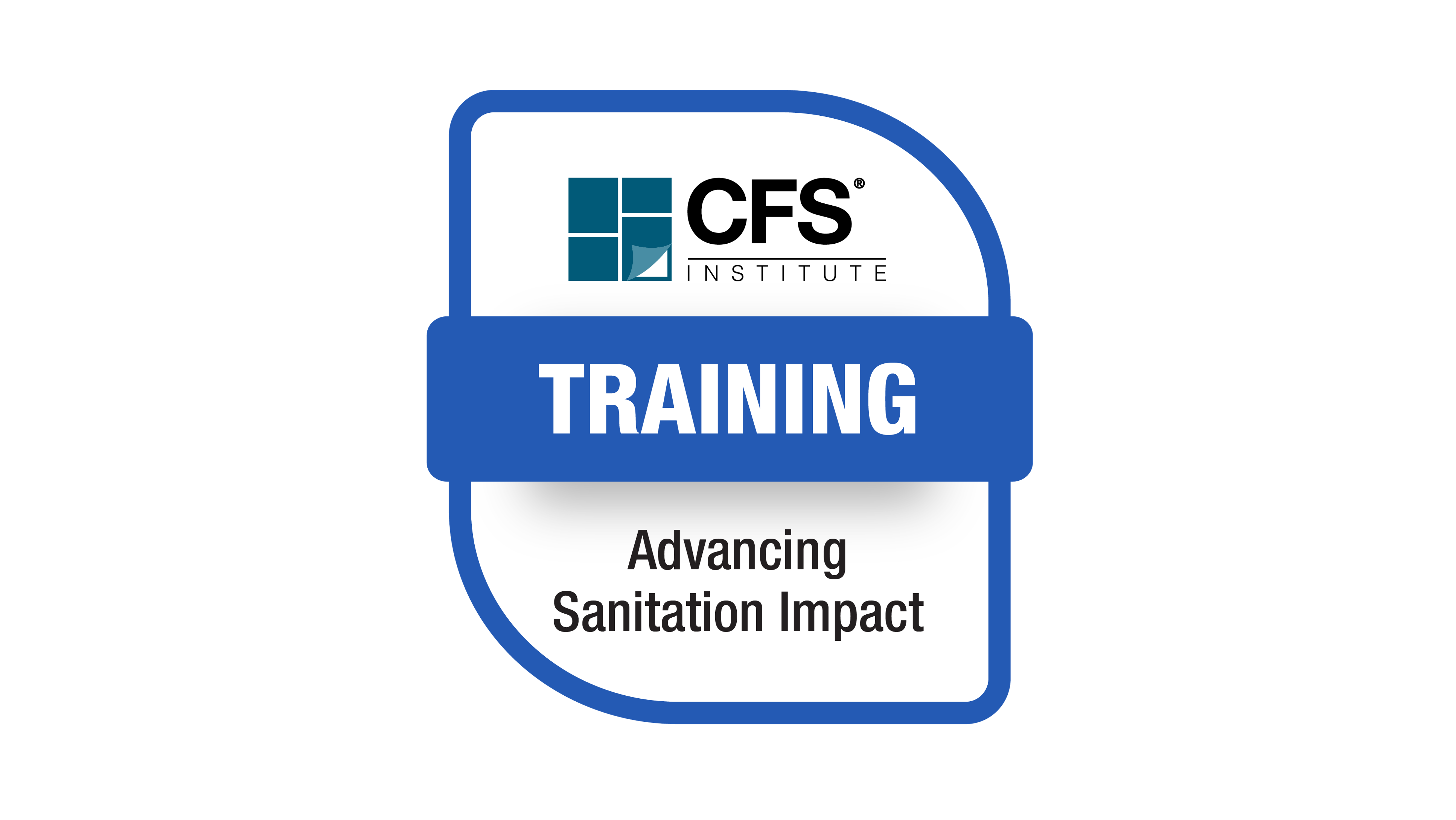 Badge Advancing Sanitation Impact Training
