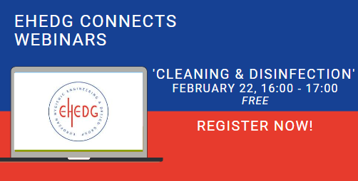 EHEDG Connects Webinar Cleaning and Disinfection Dirk Nikoleiski 