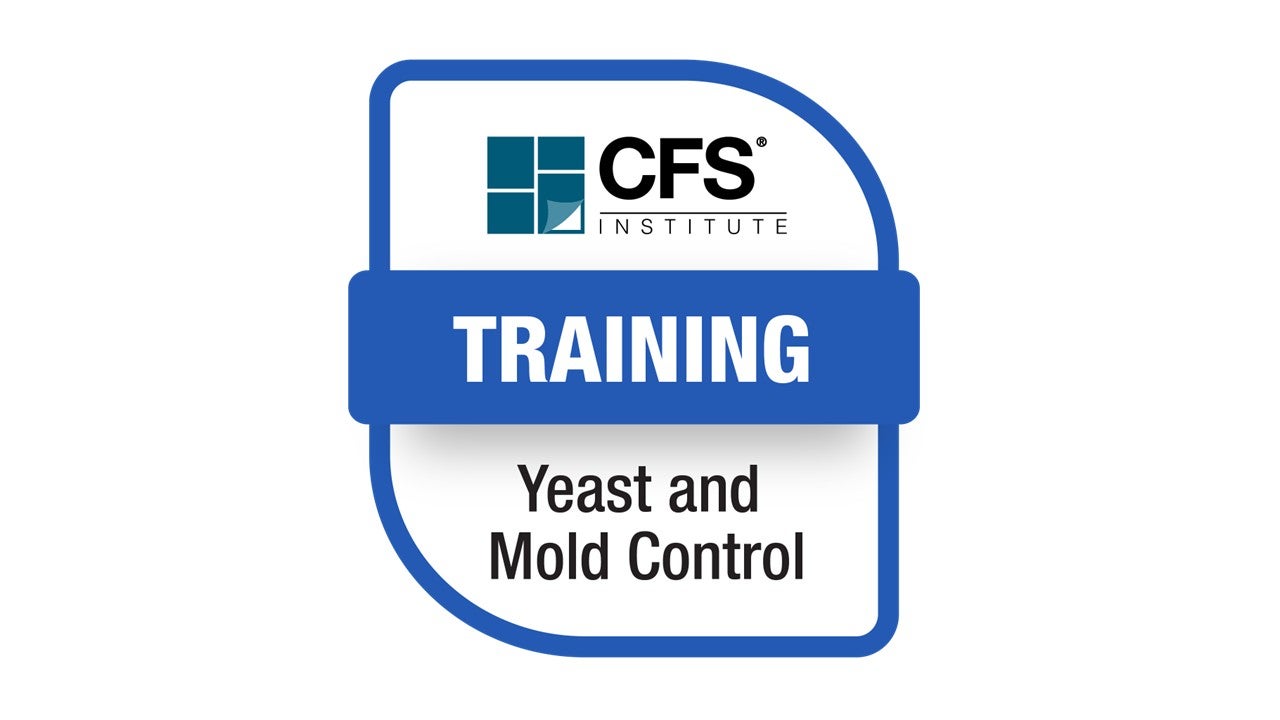 Yeast and Mold Control Training completed badge