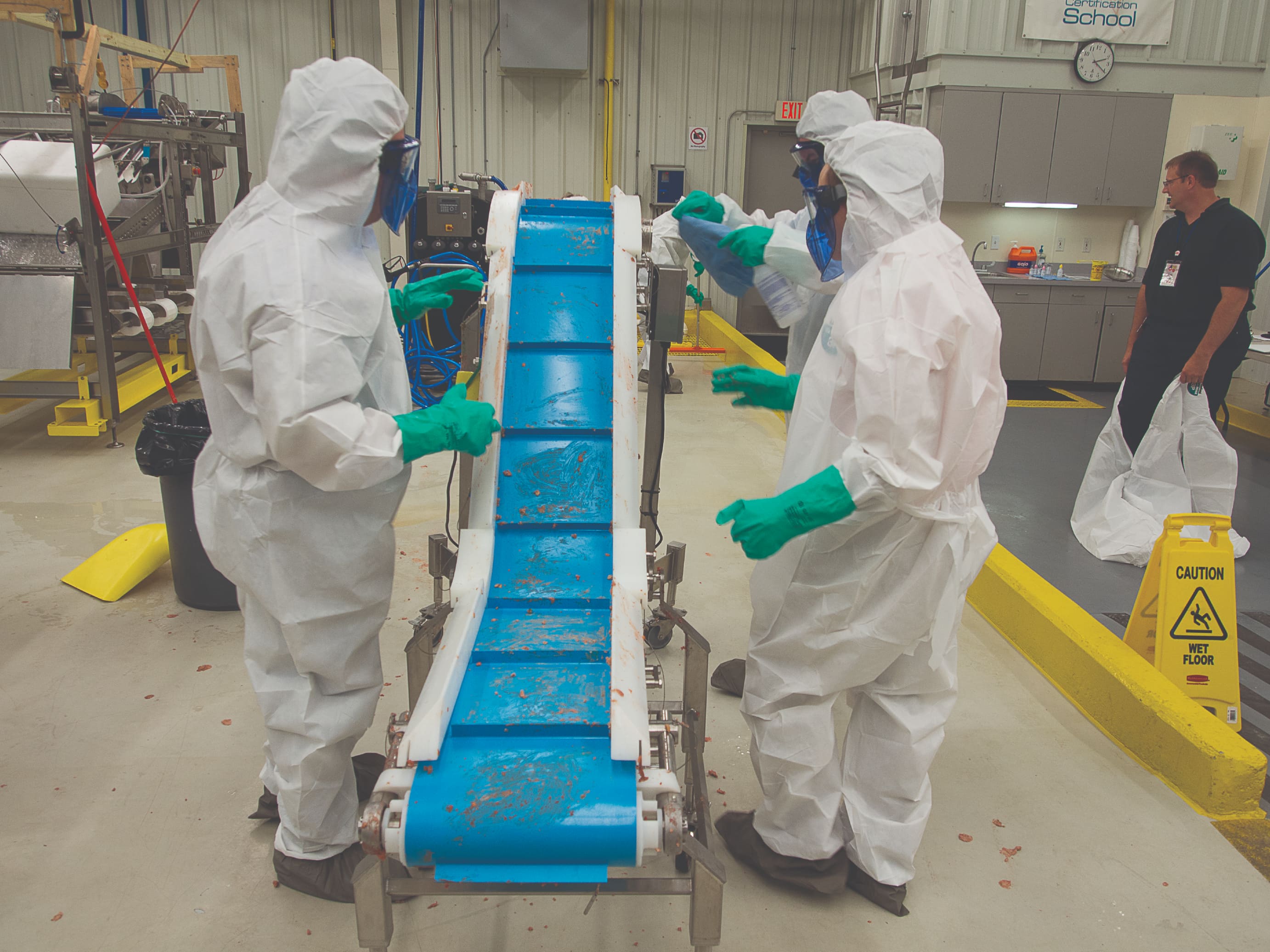 group participating in SET