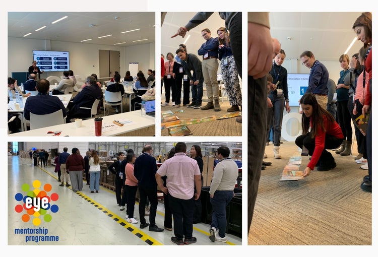 EHEDG/Young EFFoST Eye Mentorship group engaging and asking great questions during the Intralox plant tour and CFS activities.