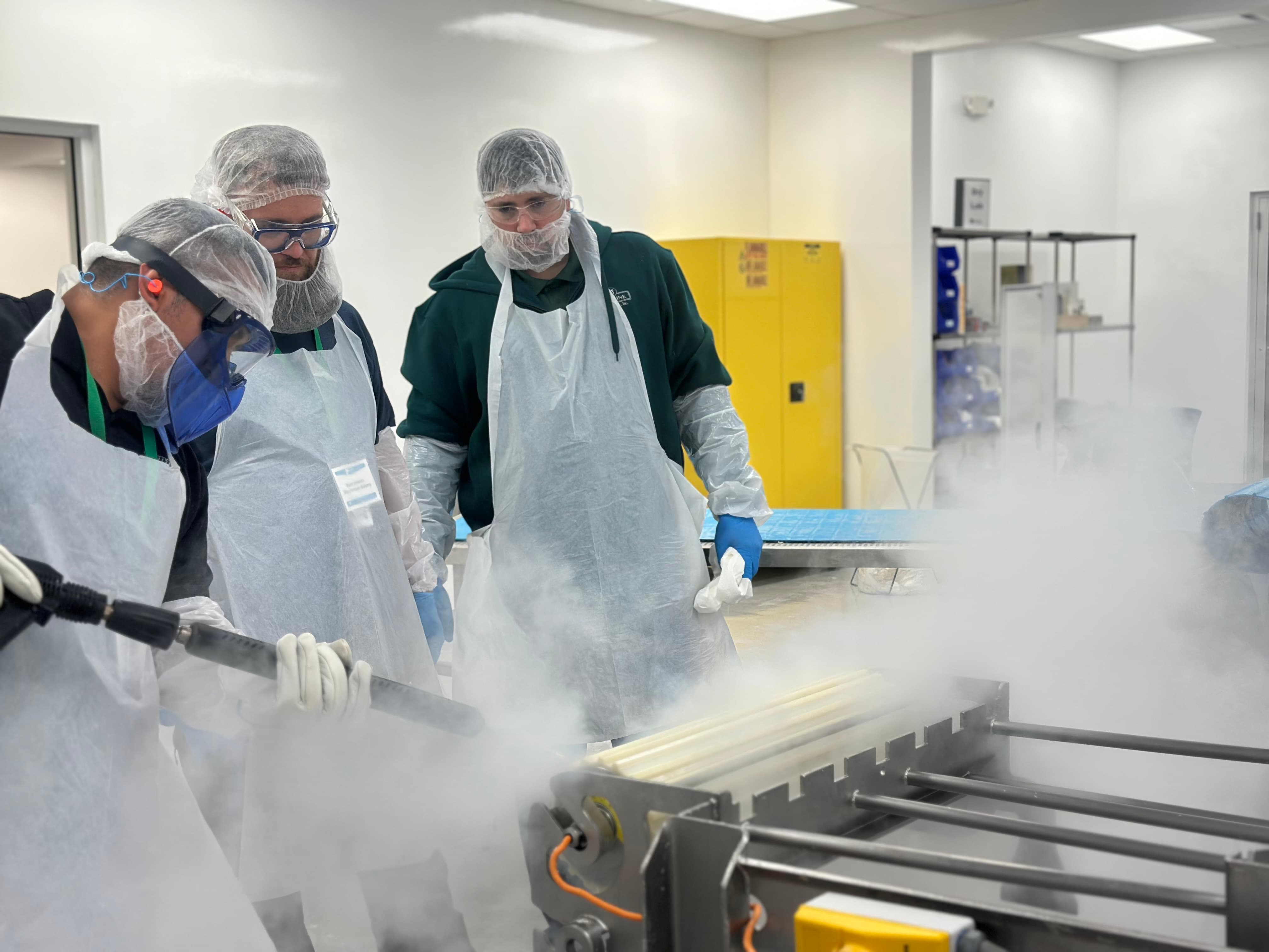 Dry cleaning breakout session at inauguratory Sanitation Essentials Training at CFS Institute North America