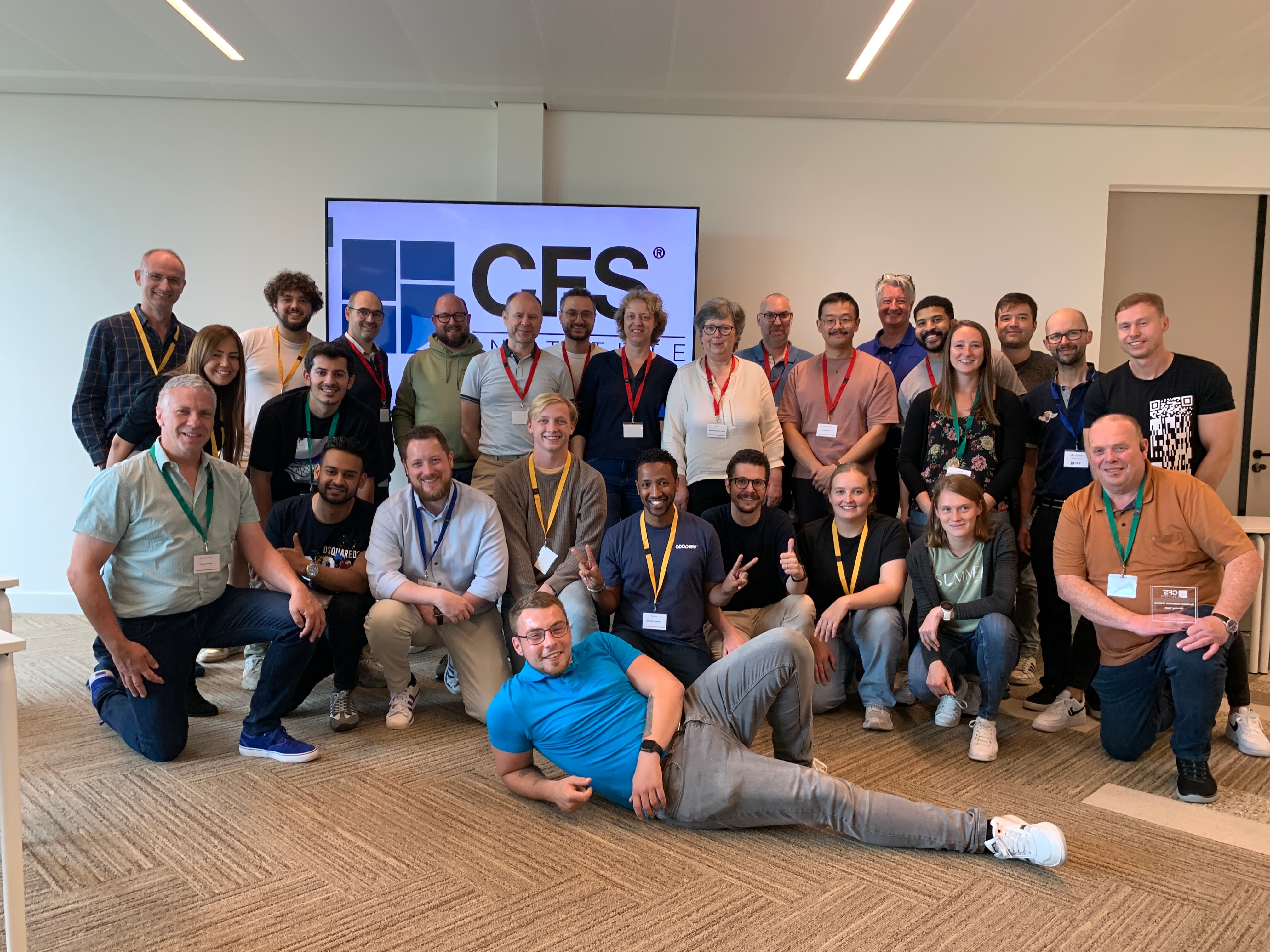 Inaugural Sanitation Essentials Training at the New Amsterdam CFS Institute Training Center