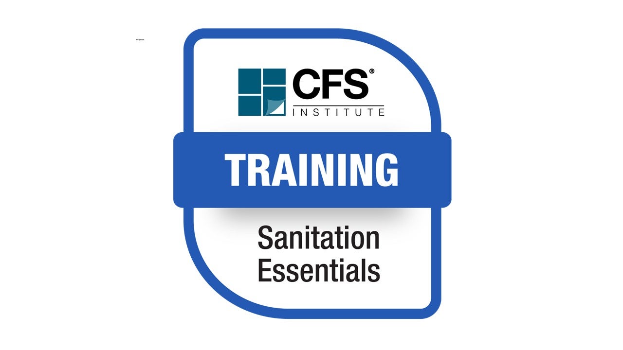 Sanitation Essentials Training completed badge