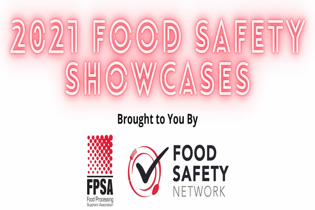 Banner for 2021 FPSA Food Safety Showcases