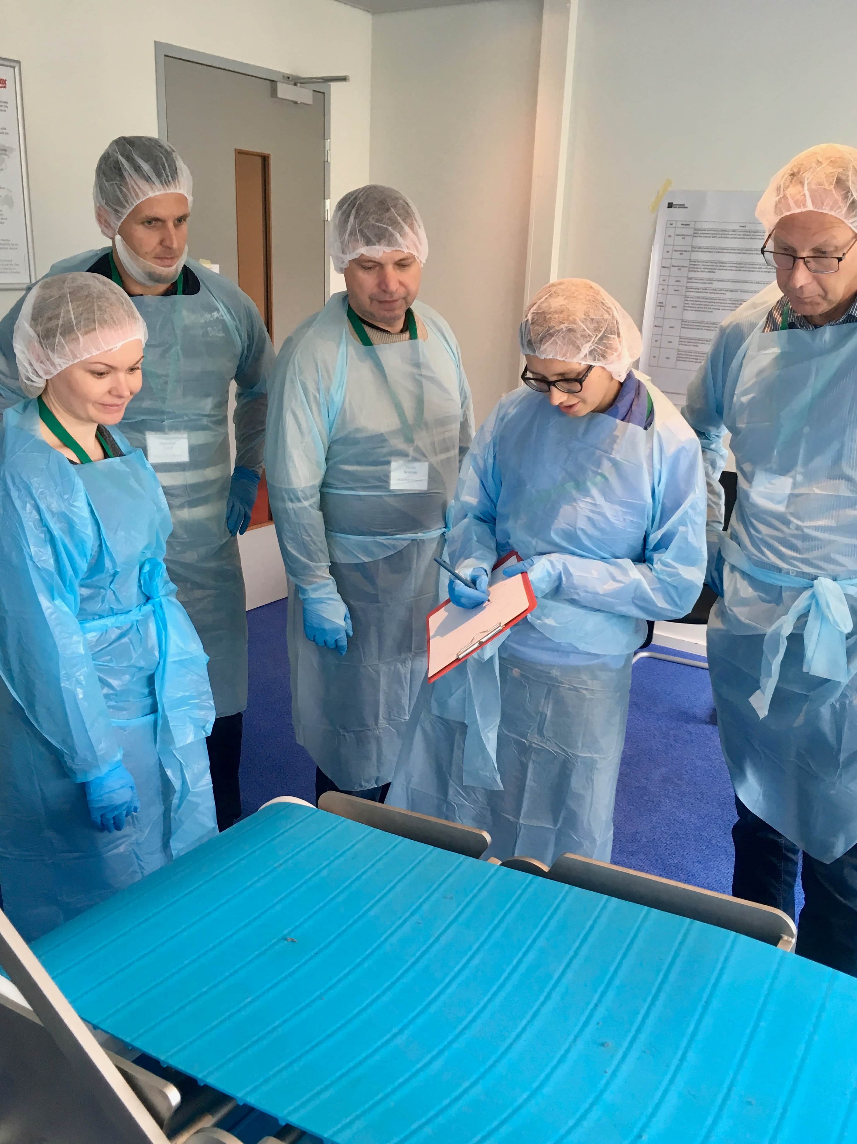 Enviromental Monitoring workshop at the Sanitation Essentials Training