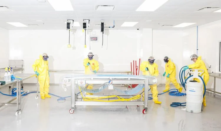 CFS Instructor leads a Sanitation Essentials Training at CFS Institute in New Orleans