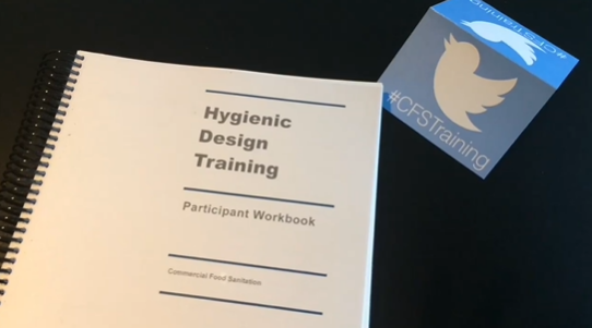 Hygienic Design Training in Amsterdam November 2017 screenshot of video