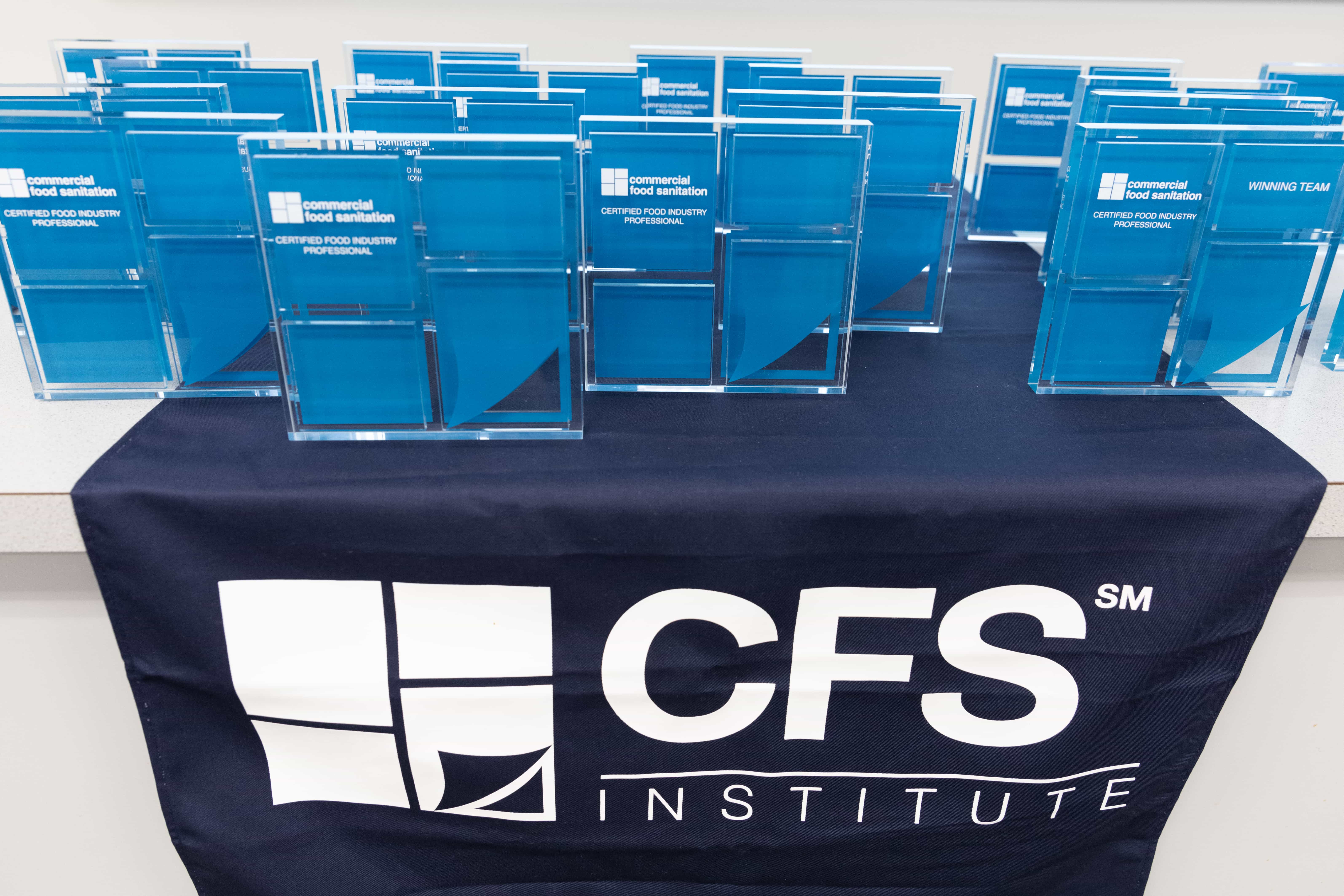 CFS Advanced Certification Trophies 