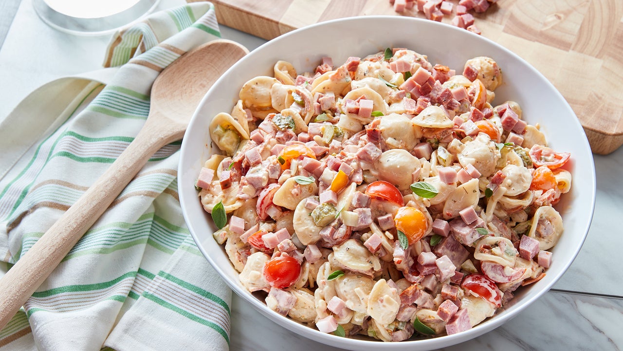 Italian Hoagie Pasta Salad