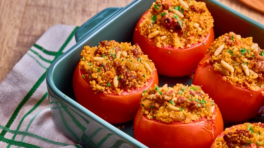 Italian Sausage Stuffed Tomatoes