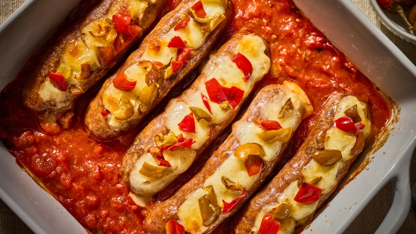 Stuffed Italian Sausages