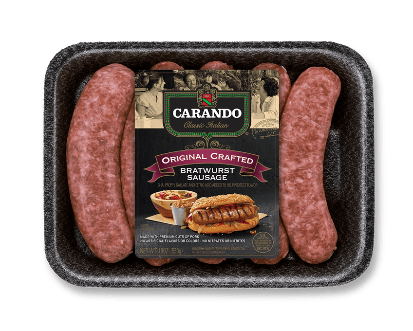Original Crafted Bratwurst Sausage