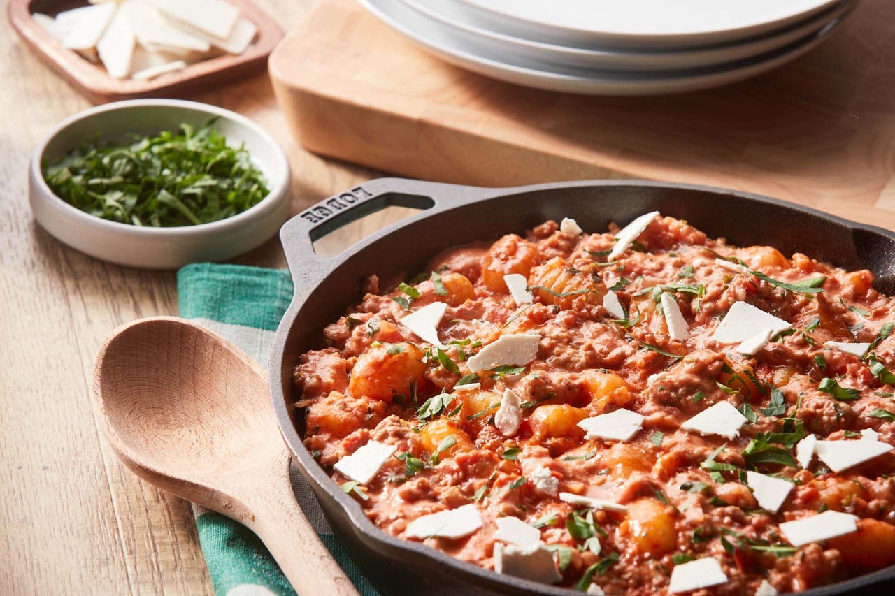 Creamy Potato Gnocchi with Ground Toscano Sausage | Carando