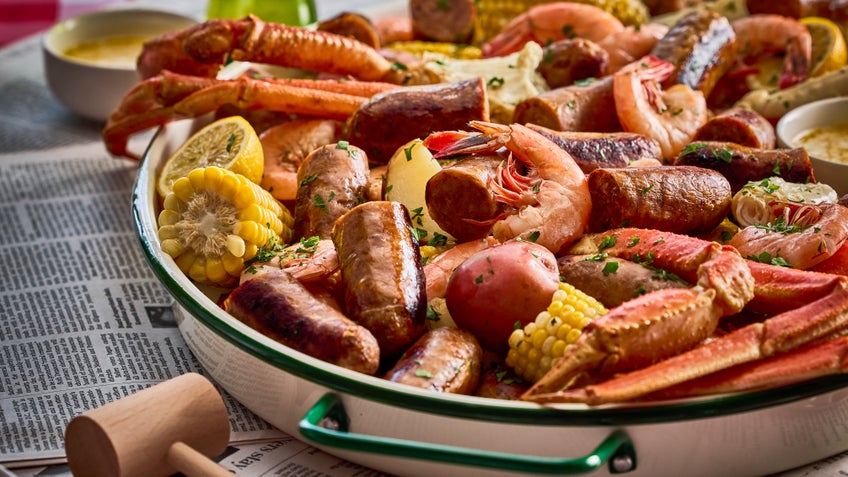 Spicy Italian Seafood Boil