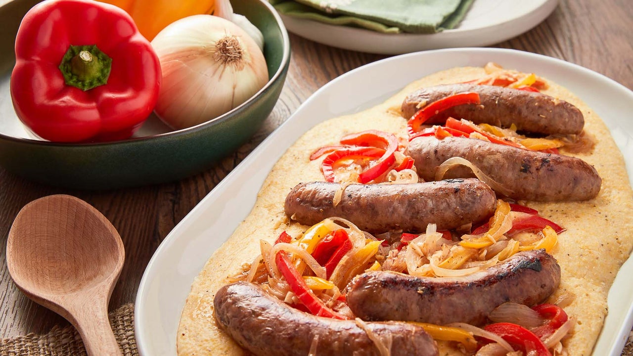 Sweet Italian Sausage Polenta