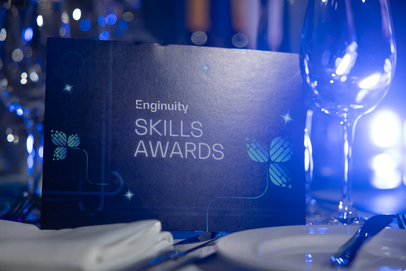 Enginuity Skills Awards card with logo