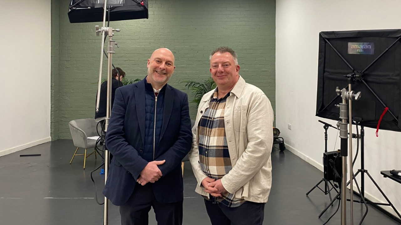 Steph festive podcast behind the scenes