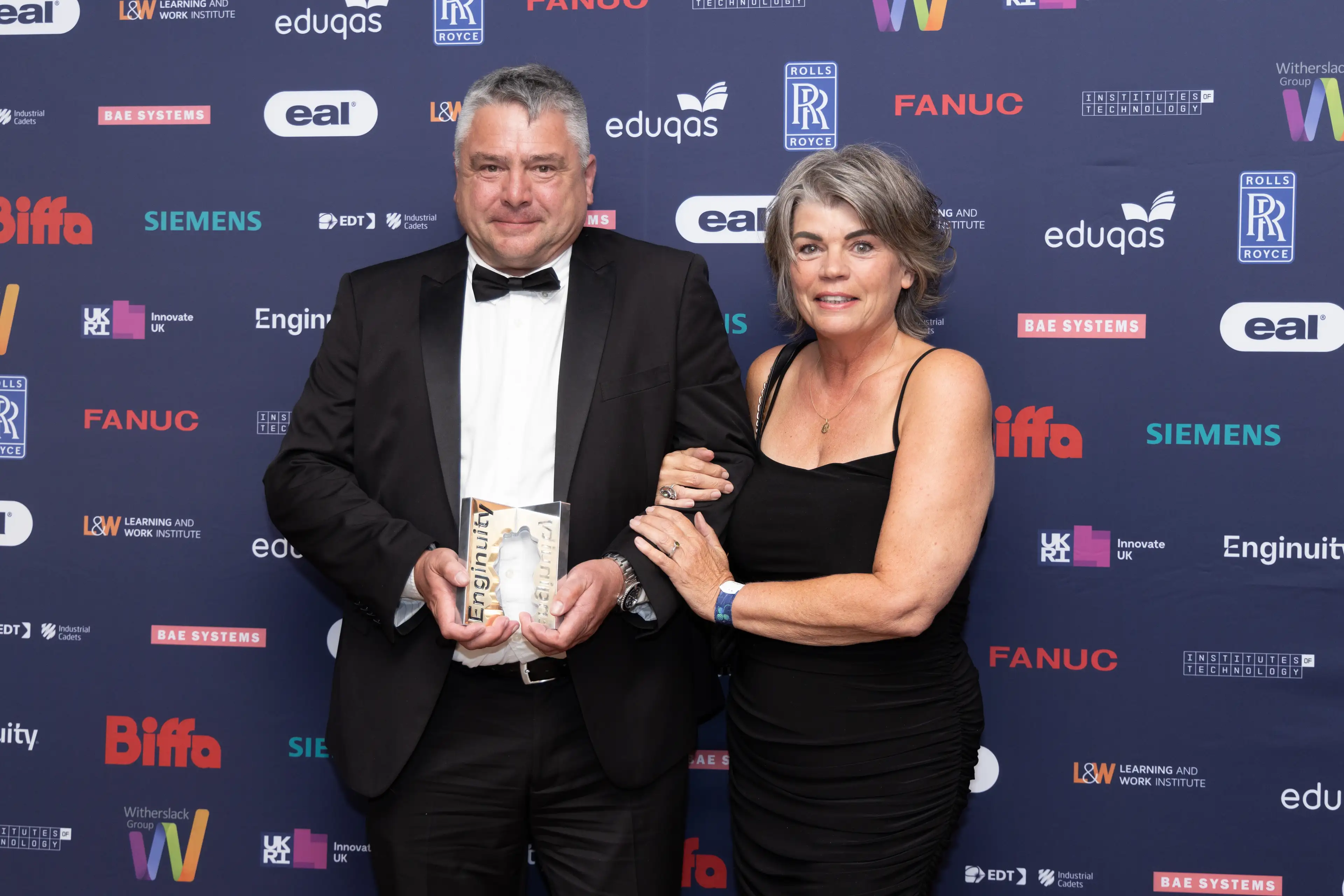 New Talent Inspiration Programme of the Year 2025 winners with trophy at Enginuity Skills Awards 2025