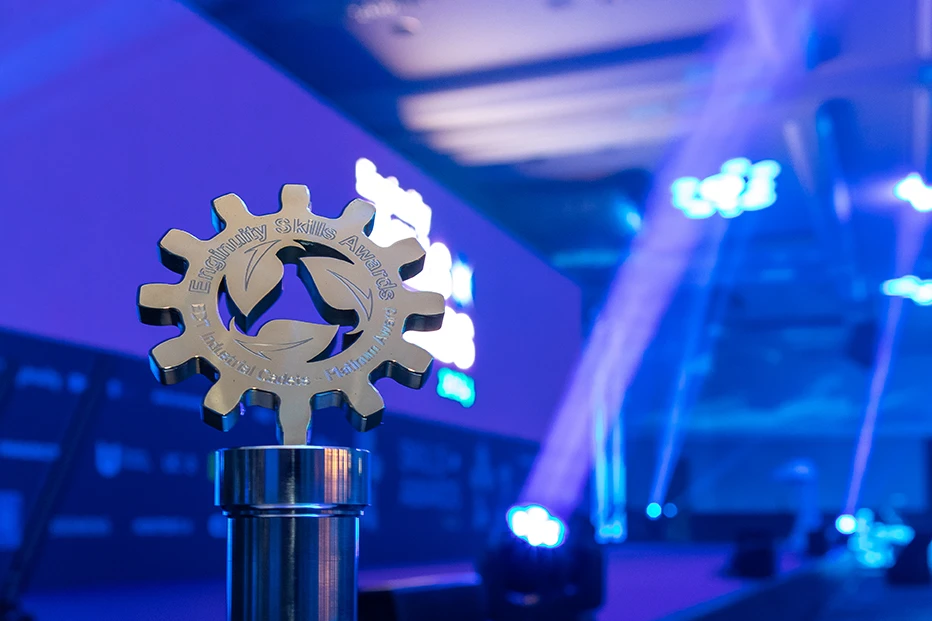 Skills Awards 2024 trophy