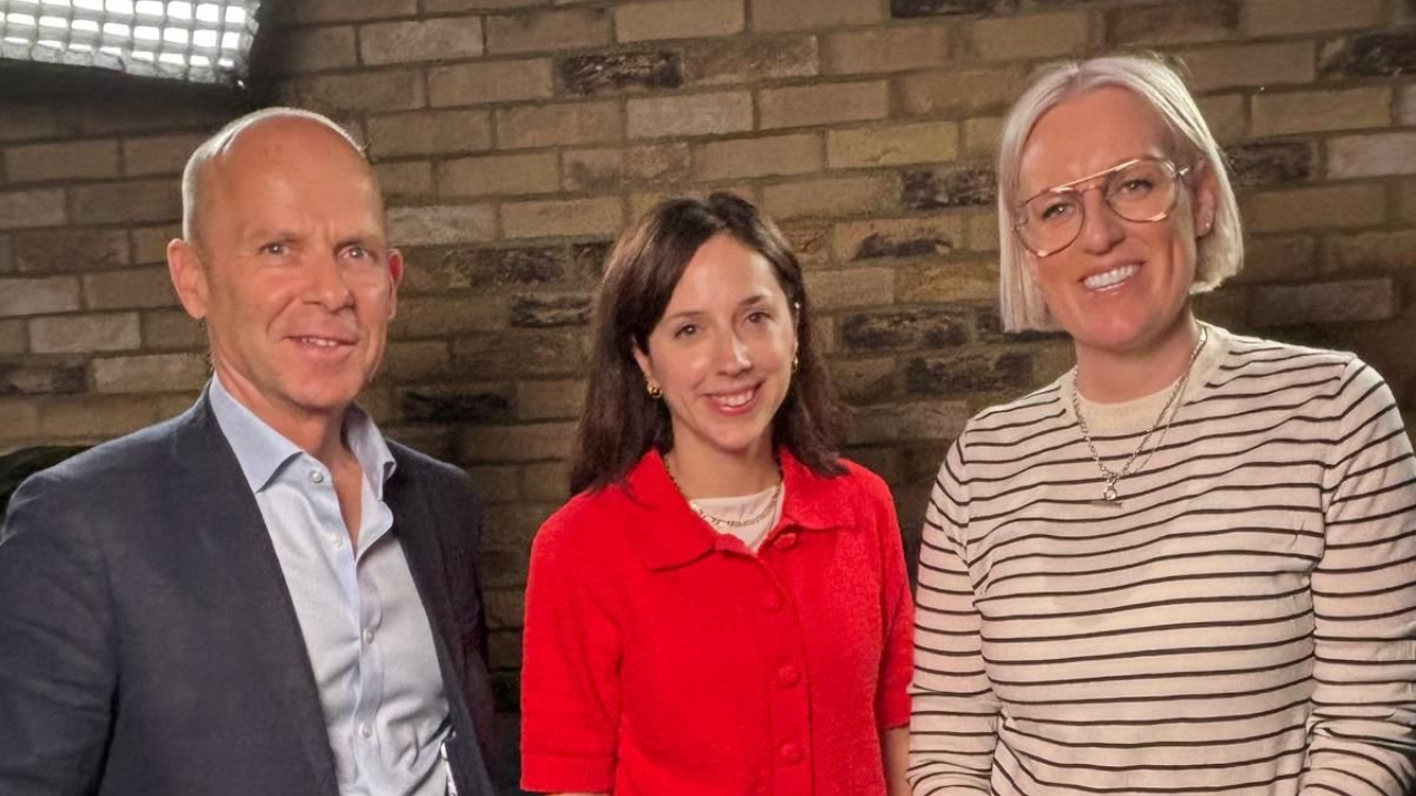 Steph McGovern, Cathryn Moses-Stone, and James Greenham